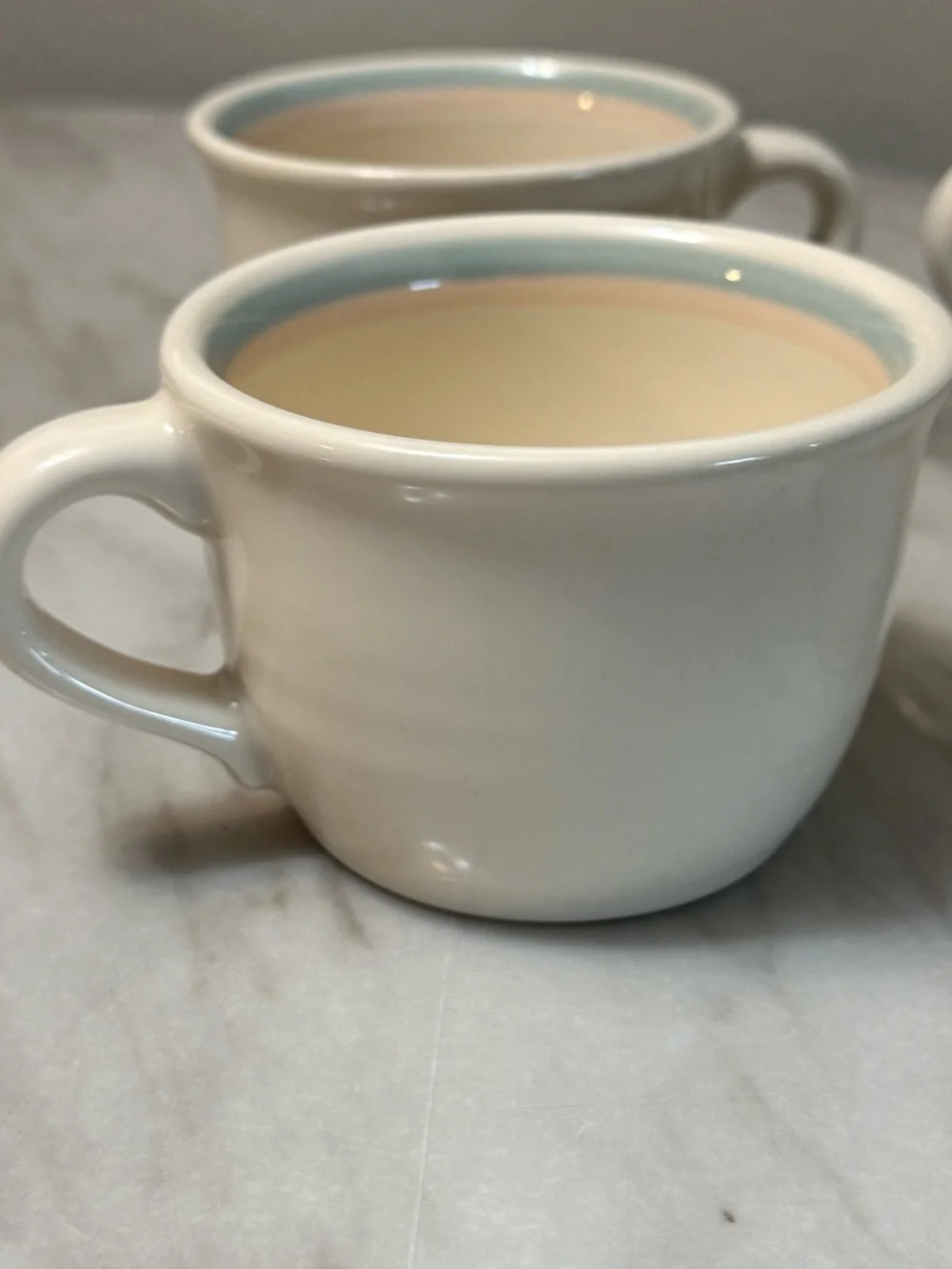 Pfaltzgraff Vintage Aurora coffee cups